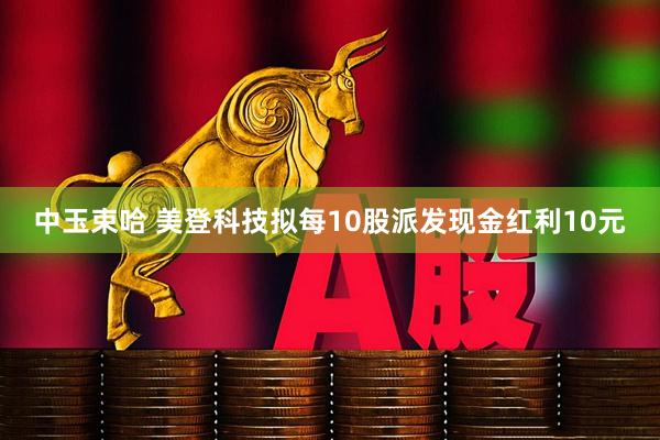 中玉束哈 美登科技拟每10股派发现金红利10元